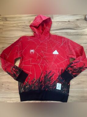 adidas Men’s Red Spider-Man 2 hoodie